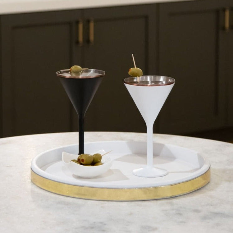 Insulated Stainless Steel Martini Glass