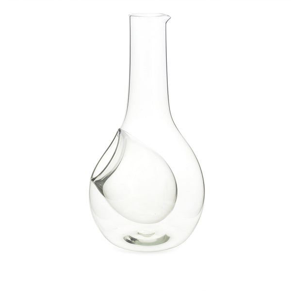 Recycled Glass Wine Cooler Decanter