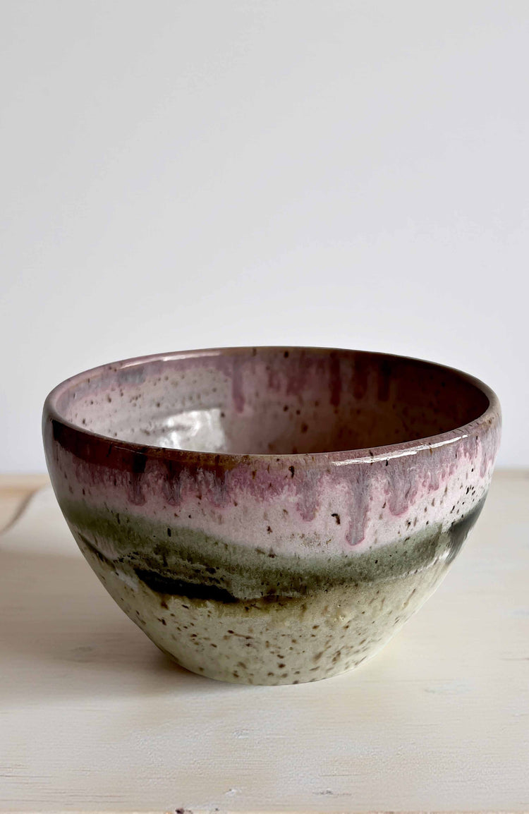 Reactive Glaze Stoneware Bowl