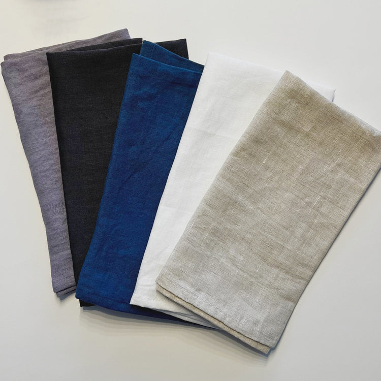 French Flax Linen Napkin Set