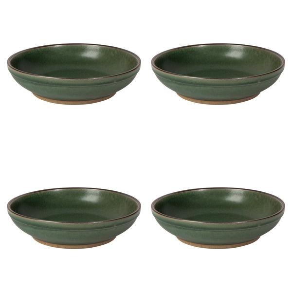 Glazed Stoneware Serving Bowl Set