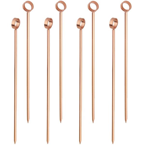 Copper-Finish Stainless Steel Cocktail Picks