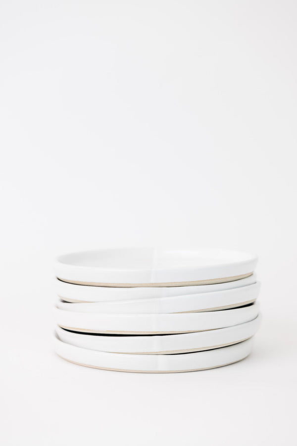 Glazed Ceramic Appetizer Plate Set