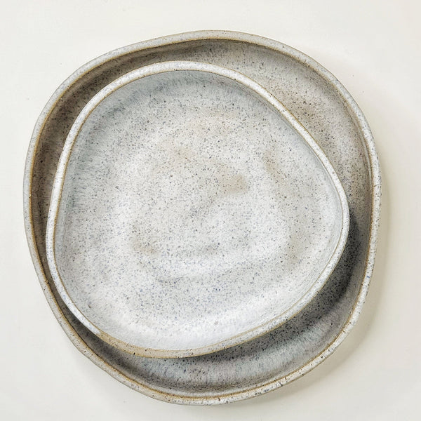 Speckled Ceramic Plate Set