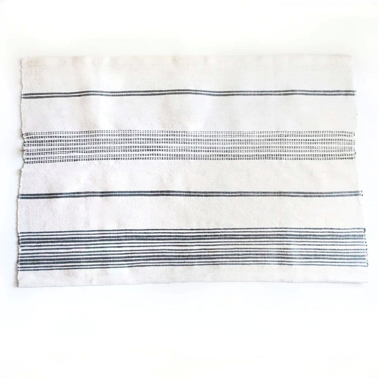 Hand-Woven Cotton Bath Mat