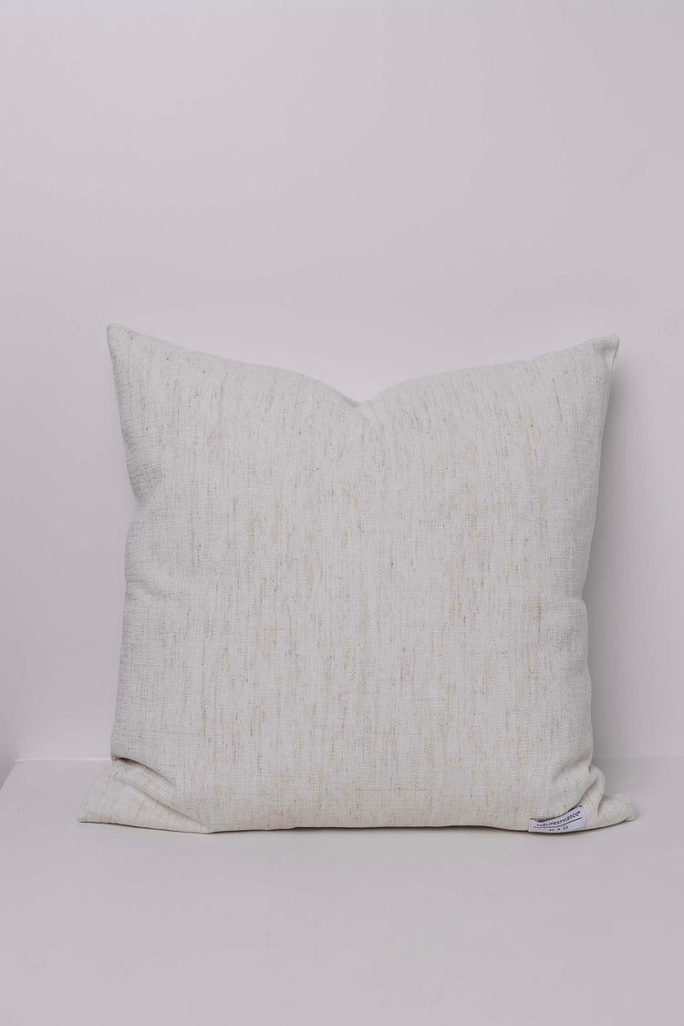 Slub Chenille Bone Throw Pillow