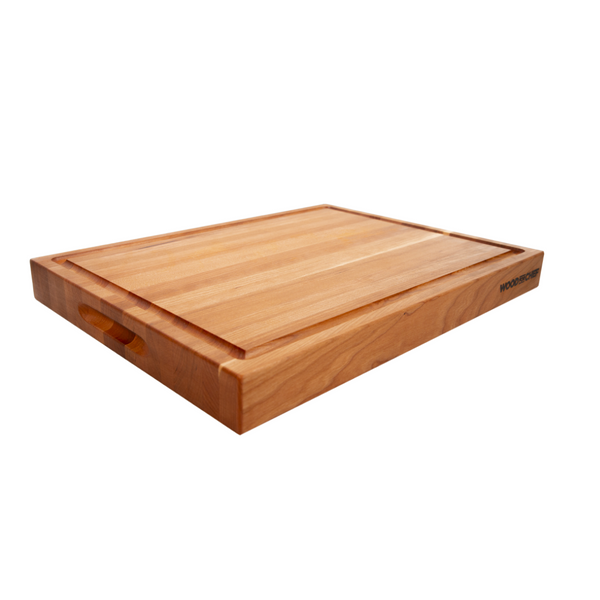 Edge-Grain Hardwood Reversible Cutting Board