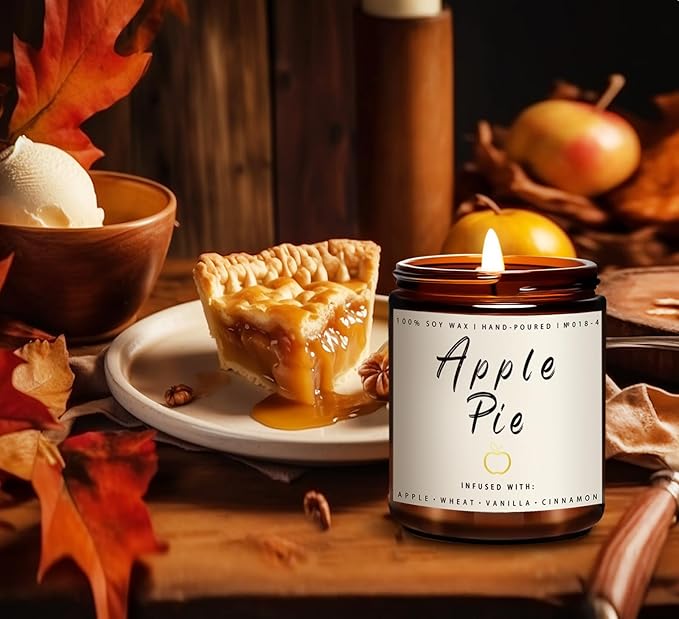Apple Pie Soy Wax Jar Candle