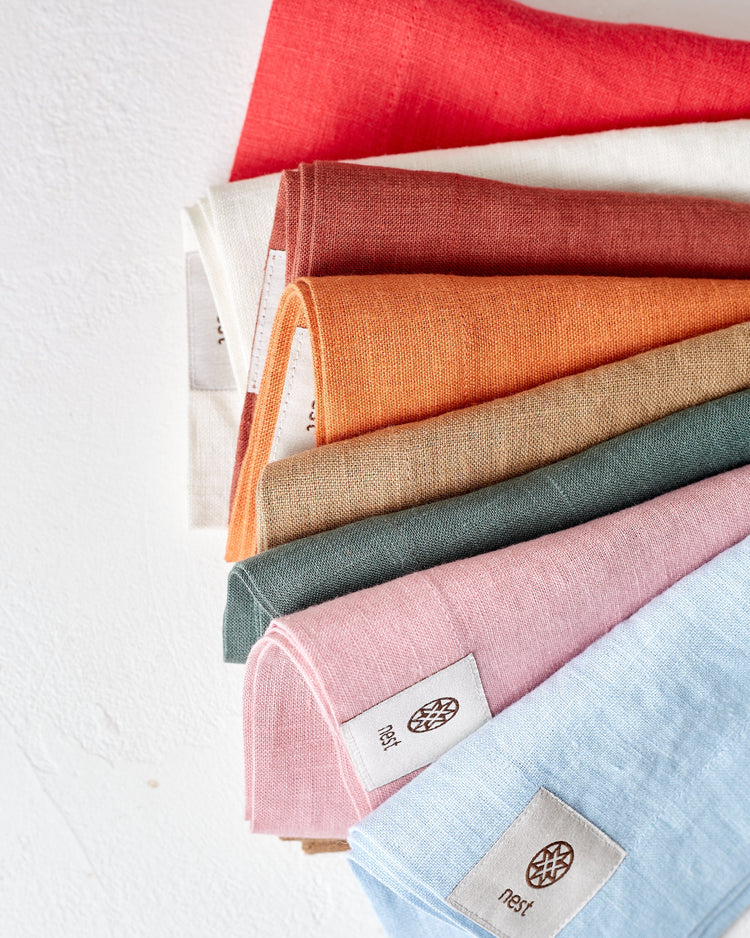 Soft Linen Napkins - Choose Your Color
