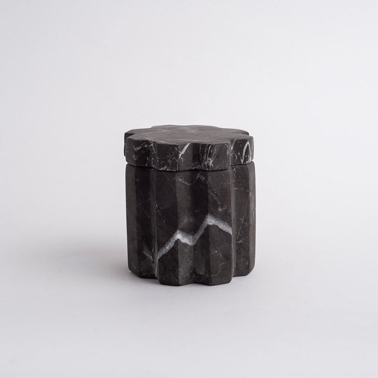 Black Marble Tauro Storage Container