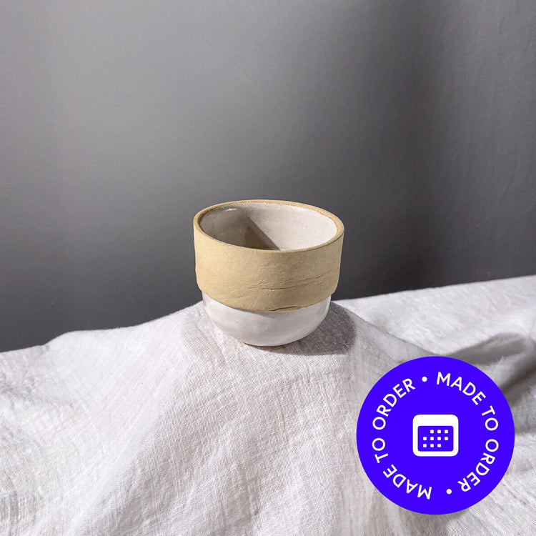 Handmade Ceramic Cappuccino Cup