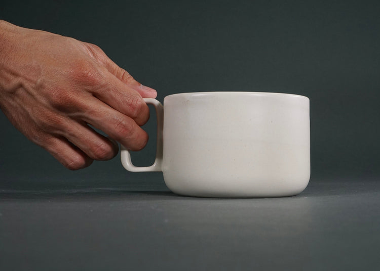 Wide-Body Ceramic Oversized Mug