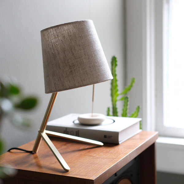Tokyo I — The Tokyo I Table Lamp is a compact, versatile light designed to brighten any space with e