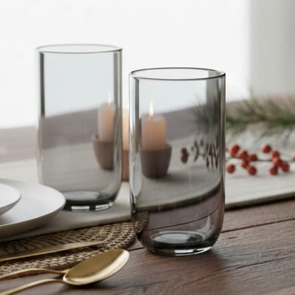 Smoke Tumbler Glass- Set of 4 — Smoke Tumbler Glass
