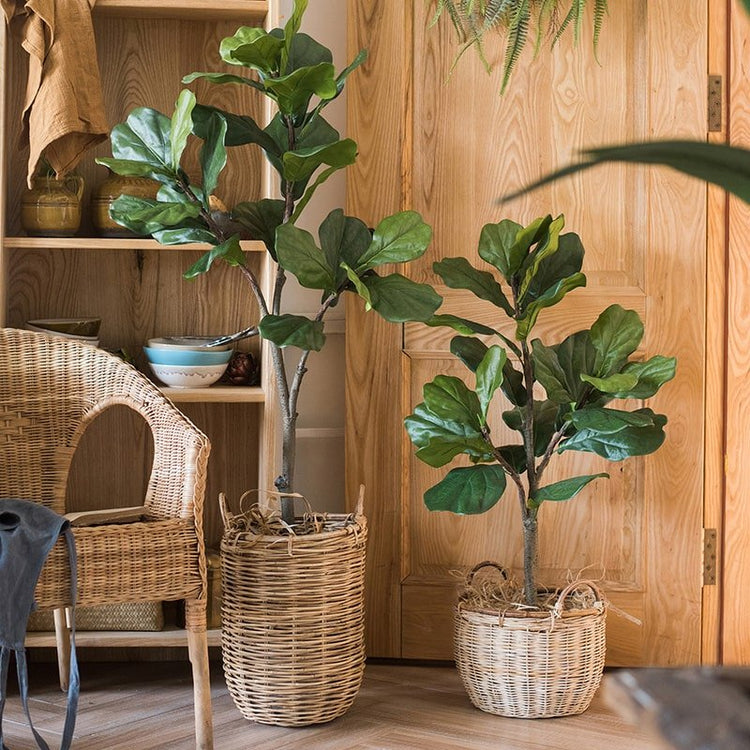 Faux Fiddle Leaf Fig Tree