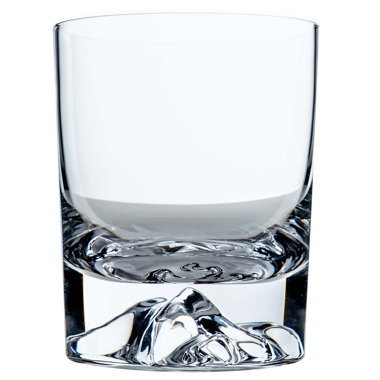 Relief-Base Clear Glass Rocks Set