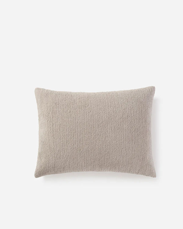 Double-Sided Bouclé Pillow Sham Set – shams, in midnight | Roost & Roam