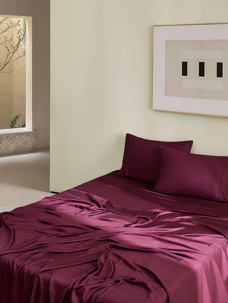 Bamboo Viscose Pillowcase Set – pillowcase sets (view 3) | Roost & Roam