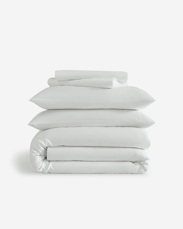 Lyocell Bedding Complete Set – bundle, in baritone blue | Roost & Roam
