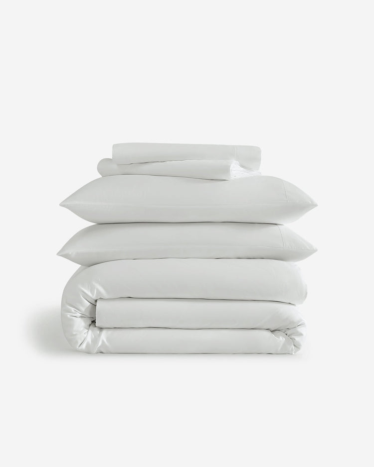 Lyocell Bedding Complete Set – bundle, in baritone blue | Roost & Roam