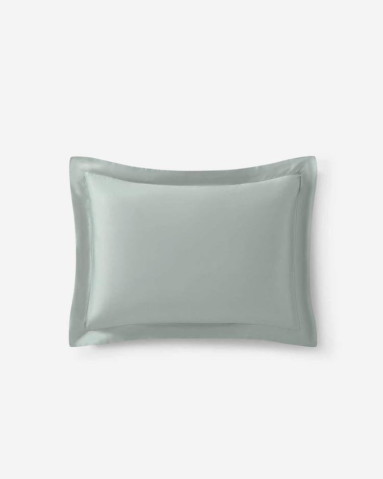 TENCEL Lyocell Pillow Sham Set – shams, in baritone blue | Roost & Roam
