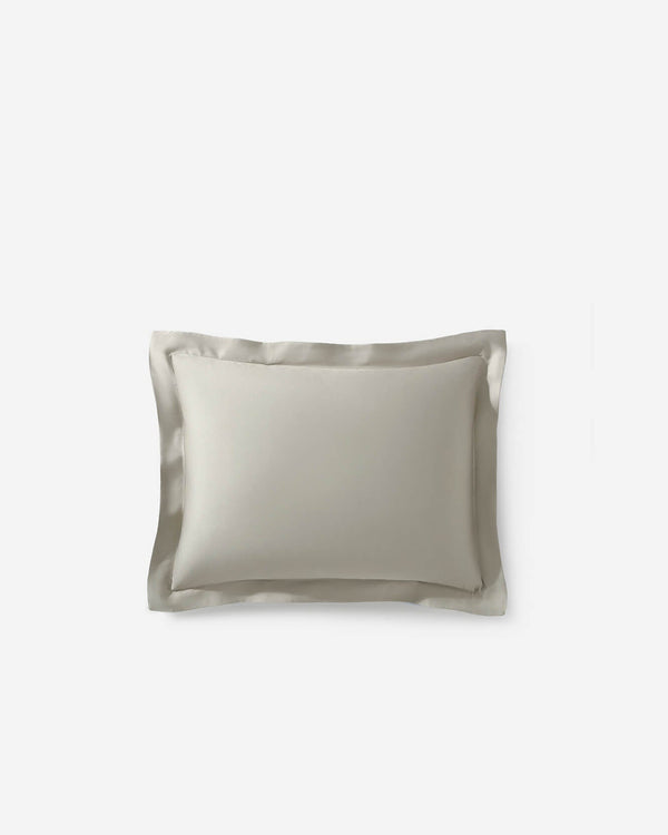 Bamboo Viscose Flanged Sham Set – shams, in boulder | Roost & Roam