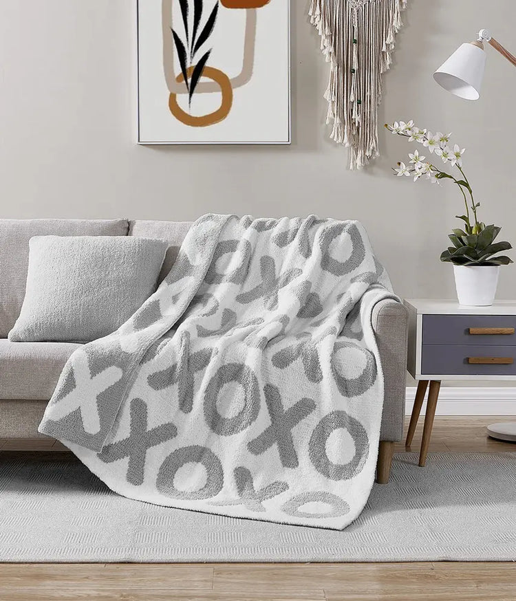 XOXO Throw – throws (view 3) | Roost & Roam