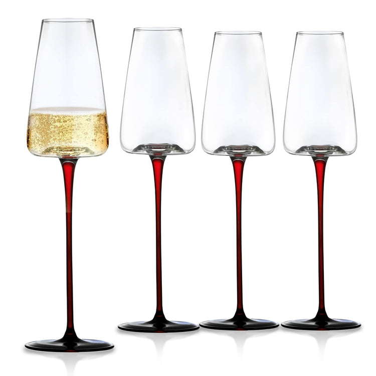 Concave Champagne Glasses