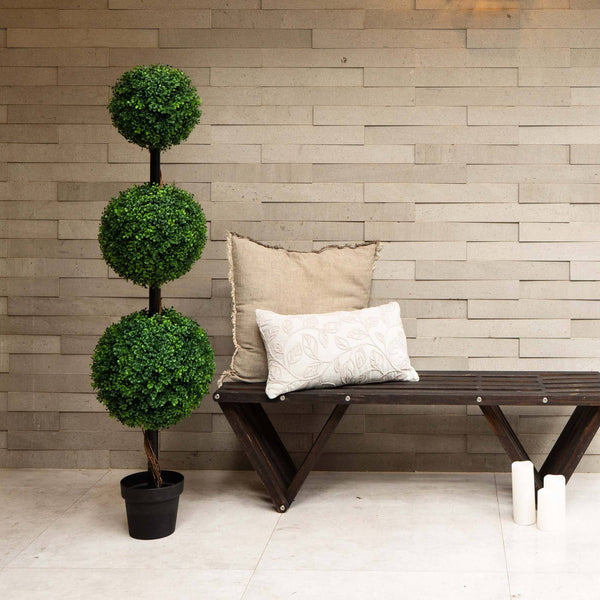 Triple Ball Boxwood Topiary Tree