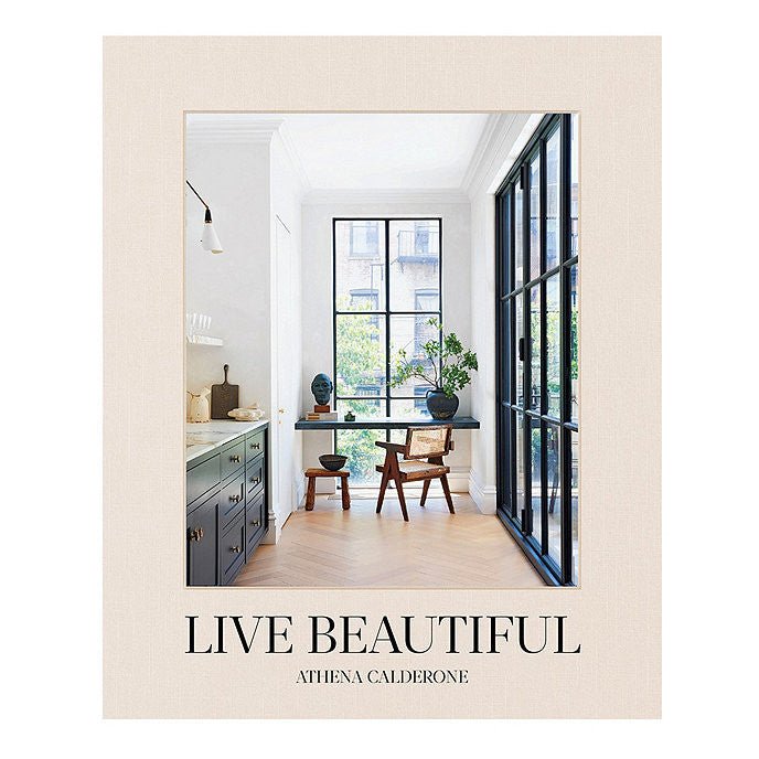 Linen-Cover Interior Design Coffee Table Book