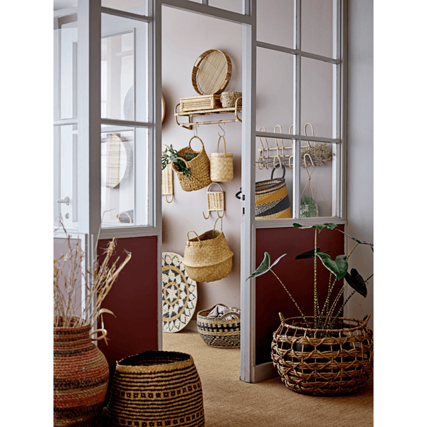 Woven Seagrass Storage Basket Set