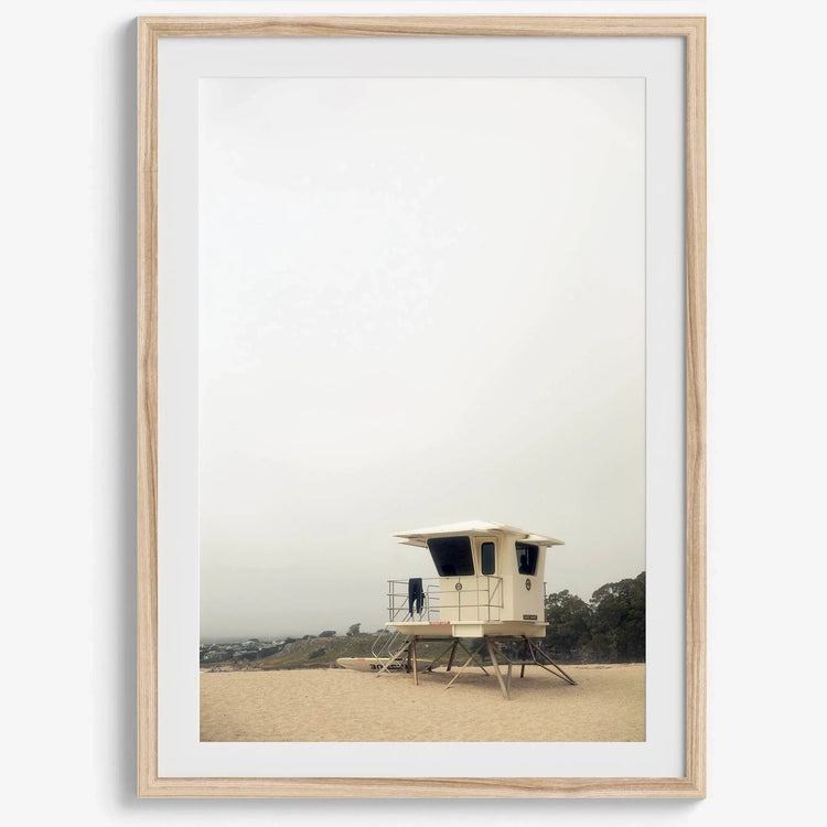 Coastal Lifeguard Stand Photographic Print