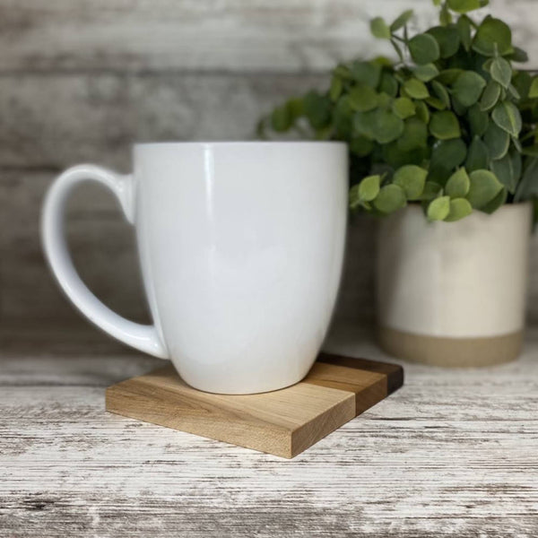 Mixed Hardwood Coaster Set – wood kitchen accessories | Roost & Roam
