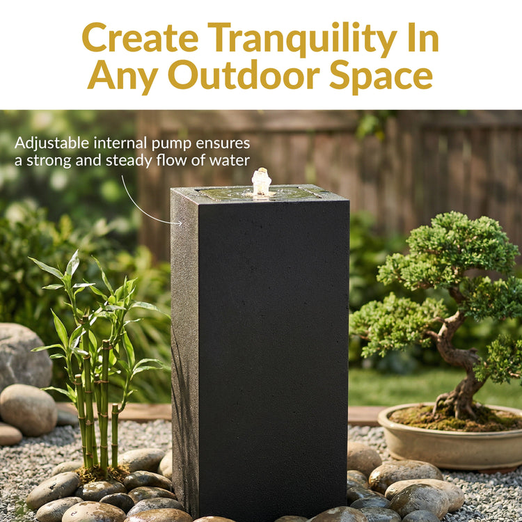 Polystone Outdoor Bubble Fountain