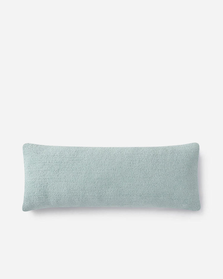 Bouclé-Texture Lumbar Pillow