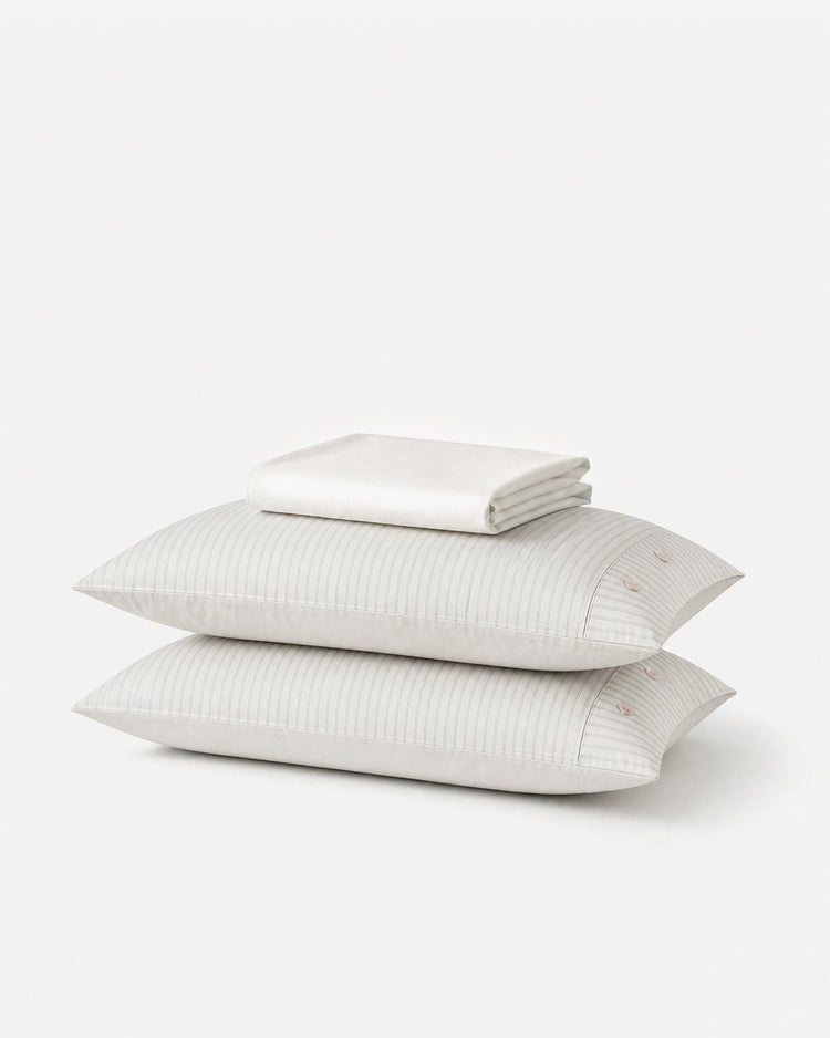 Cotton Sateen Fitted Sheet Set