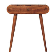 Mango Wood Folding Mirror Dressing Table