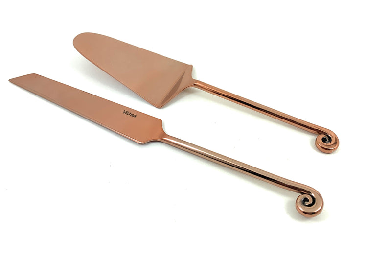 Vibhsa Designer Cake Serving Set (Treble Note)