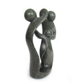 Hand-Carved Rapoka Stone Family Sculpture