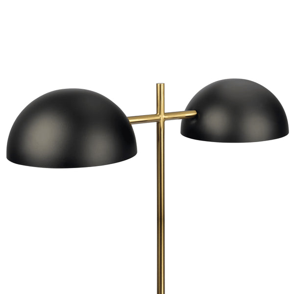 Nova Black & Gold Marble Table Lamp