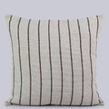 Backstrap-Woven Striped Cotton Pillow