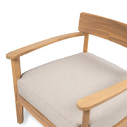 Acacia Wood Outdoor Club Chair