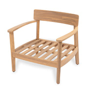 Acacia Wood Outdoor Club Chair
