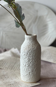 Crater-Glaze Porcelain Vase Collection