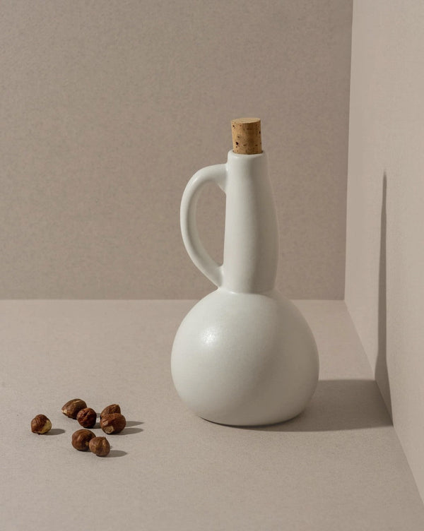 Matte Stoneware Olive Oil Dispenser