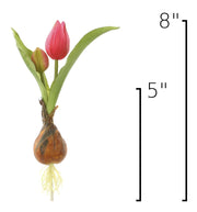 Real-Touch Fuchsia Tulip Bulb Pick