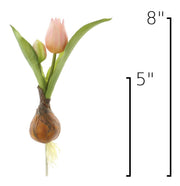 Soft-Touch Faux Tulip Bulb Pick