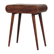 Mango Wood Folding Mirror Dressing Table