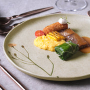 Speckled Ceramic Dinner Plate Set