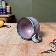 Wheel-Thrown Speckled Stoneware Teacup